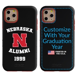 
Collegiate Alumni Case for iPhone 11 Pro – Hybrid Nebraska Cornhuskers