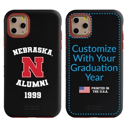 
Collegiate Alumni Case for iPhone 11 Pro Max – Hybrid Nebraska Cornhuskers