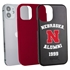 Collegiate Alumni Case for iPhone 12 Mini – Hybrid Nebraska Cornhuskers
