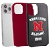 Collegiate Alumni Case for iPhone 12 Pro Max – Hybrid Nebraska Cornhuskers
