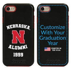 
Collegiate Alumni Case for iPhone 7 / 8 / SE – Hybrid Nebraska Cornhuskers