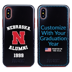 
Collegiate Alumni Case for iPhone X / XS – Hybrid Nebraska Cornhuskers