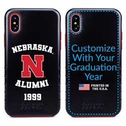 
Collegiate Alumni Case for iPhone XS Max – Hybrid Nebraska Cornhuskers