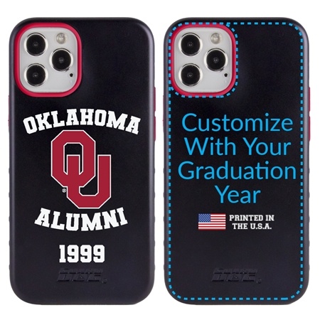 Collegiate Alumni Case for iPhone 12 / 12 Pro – Hybrid Oklahoma Sooners
