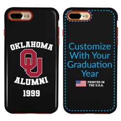 
Collegiate Alumni Case for iPhone 7 Plus / 8 Plus – Hybrid Oklahoma Sooners