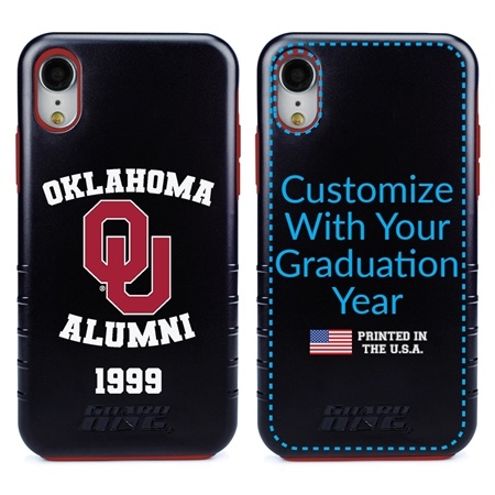 Collegiate Alumni Case for iPhone XR – Hybrid Oklahoma Sooners
