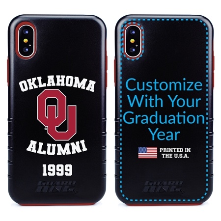 Collegiate Alumni Case for iPhone XS Max – Hybrid Oklahoma Sooners
