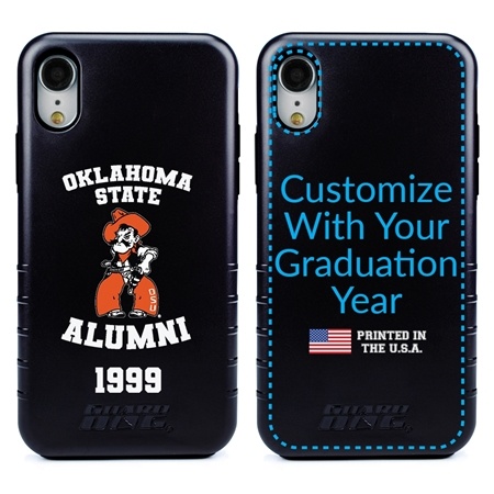 Collegiate Alumni Case for iPhone XR – Hybrid Oklahoma State Cowboys
