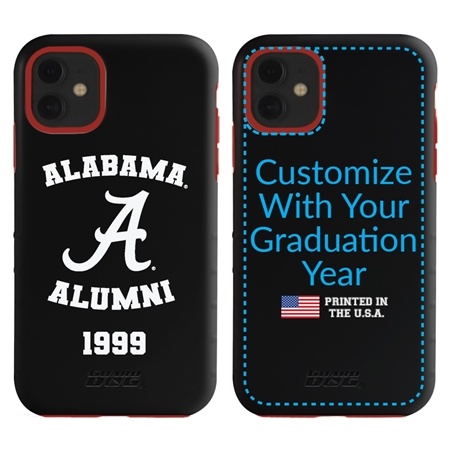 Collegiate Alumni Case for iPhone 11 – Hybrid Alabama Crimson Tide
