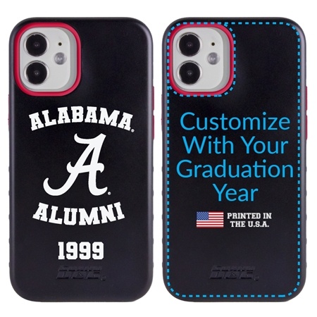 Collegiate Alumni Case for iPhone 12 Mini – Hybrid Alabama Crimson Tide
