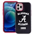 Collegiate Alumni Case for iPhone 12 / 12 Pro – Hybrid Alabama Crimson Tide
