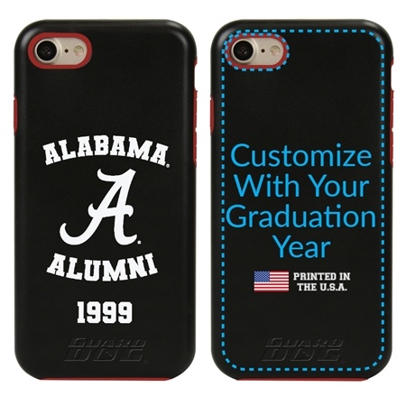 Collegiate Alumni Case for iPhone 7 / 8 / SE – Hybrid Alabama Crimson Tide
