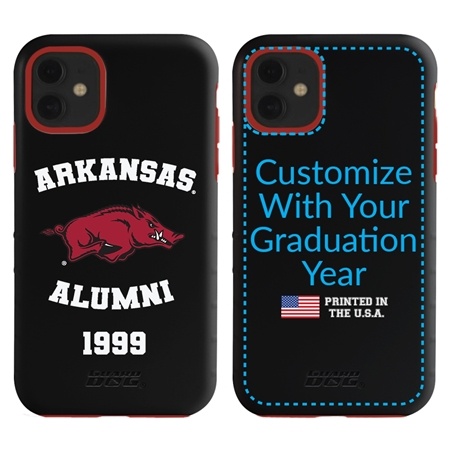 Collegiate Alumni Case for iPhone 11 – Hybrid Arkansas Razorbacks
