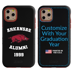 
Collegiate Alumni Case for iPhone 11 Pro Max – Hybrid Arkansas Razorbacks