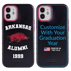 
Collegiate Alumni Case for iPhone 12 Mini – Hybrid Arkansas Razorbacks