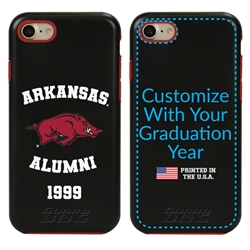 
Collegiate Alumni Case for iPhone 7 / 8 / SE – Hybrid Arkansas Razorbacks