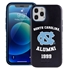 Collegiate Alumni Case for iPhone 12 / 12 Pro – Hybrid North Carolina Tar Heels
