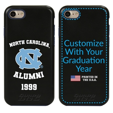 Collegiate Alumni Case for iPhone 7 / 8 / SE – Hybrid North Carolina Tar Heels
