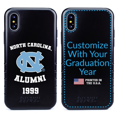 Collegiate Alumni Case for iPhone X / XS – Hybrid North Carolina Tar Heels
