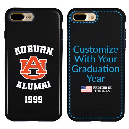 Collegiate Alumni Case for iPhone 7 Plus / 8 Plus – Hybrid Auburn Tigers
