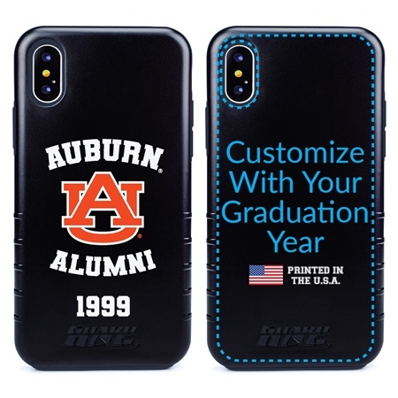 Collegiate Alumni Case for iPhone X / XS – Hybrid Auburn Tigers
