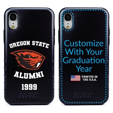 Collegiate Alumni Case for iPhone XR – Hybrid Oregon State Beavers
