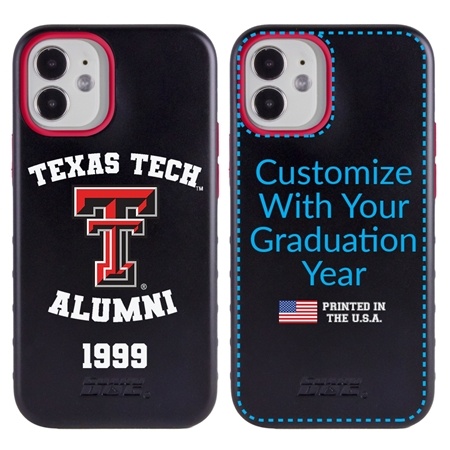 Collegiate Alumni Case for iPhone 12 Mini – Hybrid Texas Tech Red Raiders
