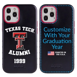 
Collegiate Alumni Case for iPhone 12 Pro Max – Hybrid Texas Tech Red Raiders