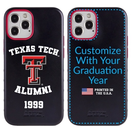 Collegiate Alumni Case for iPhone 12 / 12 Pro – Hybrid Texas Tech Red Raiders
