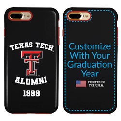 
Collegiate Alumni Case for iPhone 7 Plus / 8 Plus – Hybrid Texas Tech Red Raiders