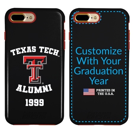 Collegiate Alumni Case for iPhone 7 Plus / 8 Plus – Hybrid Texas Tech Red Raiders
