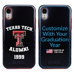 
Collegiate Alumni Case for iPhone XR – Hybrid Texas Tech Red Raiders