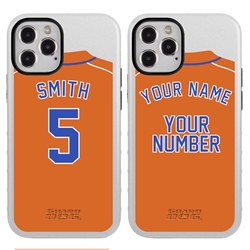
Personalized Baseball Jersey Case for iPhone 12 / 12 Pro – Hybrid – (White Case)