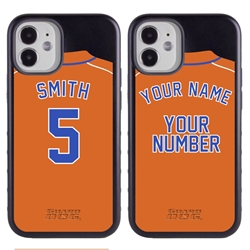 
Personalized Baseball Jersey Case for iPhone 12 Mini – Hybrid – (Black Case)