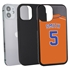 Personalized Baseball Jersey Case for iPhone 12 Mini – Hybrid – (Black Case)
