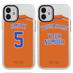
Personalized Baseball Jersey Case for iPhone 12 Mini – Hybrid – (White Case)