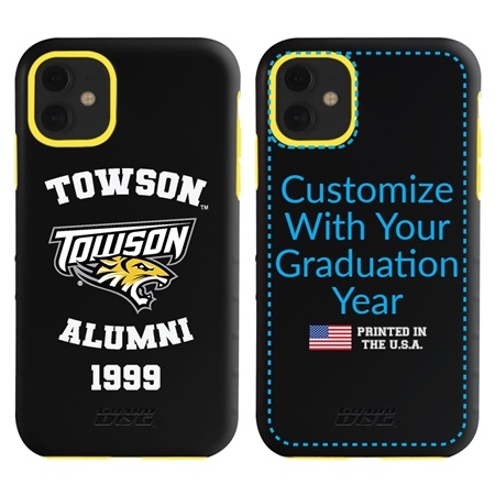 Collegiate Alumni Case for iPhone 11 – Hybrid Towson Tigers
