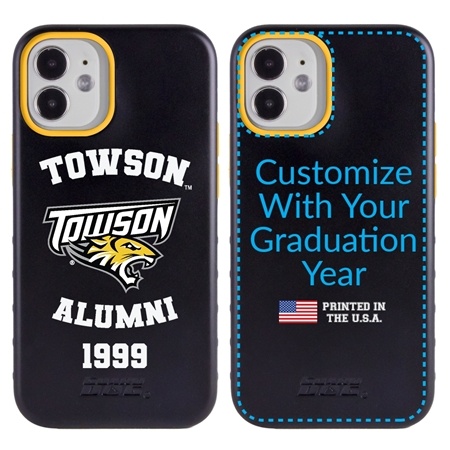 Collegiate Alumni Case for iPhone 12 Mini – Hybrid Towson Tigers
