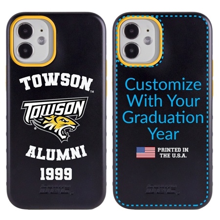 Collegiate Alumni Case for iPhone 12 Mini – Hybrid Towson Tigers
