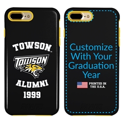 
Collegiate Alumni Case for iPhone 7 Plus / 8 Plus – Hybrid Towson Tigers