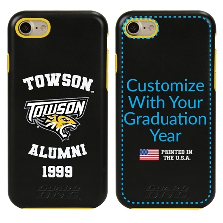 Collegiate Alumni Case for iPhone 7 / 8 / SE – Hybrid Towson Tigers

