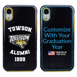 
Collegiate Alumni Case for iPhone XR – Hybrid Towson Tigers