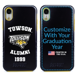 
Collegiate Alumni Case for iPhone XR – Hybrid Towson Tigers