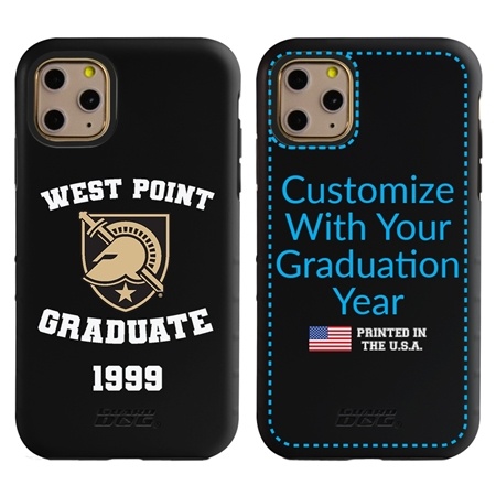 Collegiate Alumni Case for iPhone 11 Pro – Hybrid West Point Black Knights
