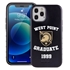 Collegiate Alumni Case for iPhone 12 / 12 Pro – Hybrid West Point Black Knights
