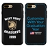 Collegiate Alumni Case for iPhone 7 Plus / 8 Plus – Hybrid West Point Black Knights
