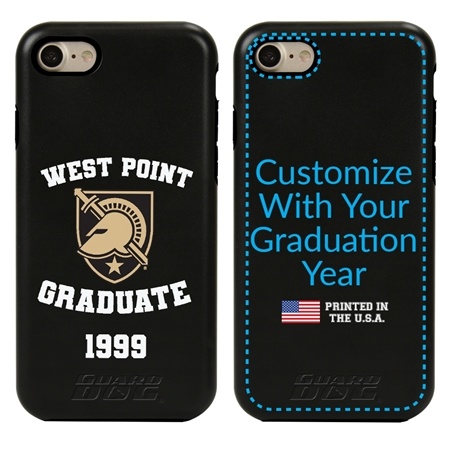 Collegiate Alumni Case for iPhone 7 / 8 / SE – Hybrid West Point Black Knights
