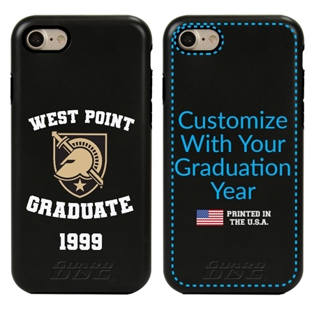 Collegiate Alumni Case for iPhone 7 / 8 / SE – Hybrid West Point Black Knights
