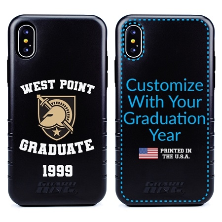 Collegiate Alumni Case for iPhone X / XS – Hybrid West Point Black Knights
