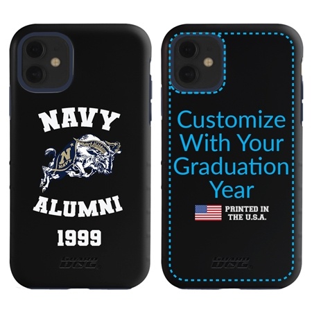 Collegiate Alumni Case for iPhone 7 / 8 / SE – Hybrid Navy Midshipmen

